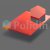 Сотовый поликарбонат Полидин 10 мм красный Platino 2,10*12,0 