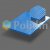 Сотовый поликарбонат Полидин 10 мм синий Platino 2,10*12,0 