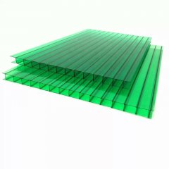 Сотовый поликарбонат Sotalux 10 мм зеленый 2,1*12 