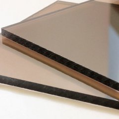 Монолитный поликарбонат Kinplast 4 мм бронза 2,05*3,05 