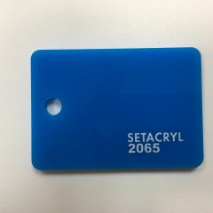3 мм оргстекло синее SETACRYL 2050*3050 gs 2065



